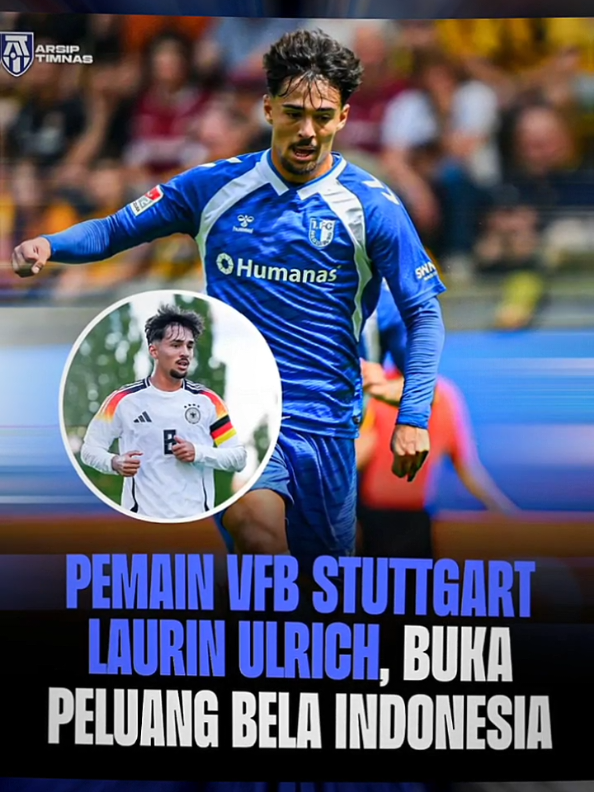 🚨Pemain VfB Stuttgart yang tengah dipinjamkan ke klub Liga 2 Jerman FC Magdeburg. Laurin Ulrich, membuka peluang memperkuat Timnas Indonesia asuhan Patrick Kluivert. la tidak pernah menutup kemungkinan membela Timnas Indonesia suatu hari nanti. 🗣️: