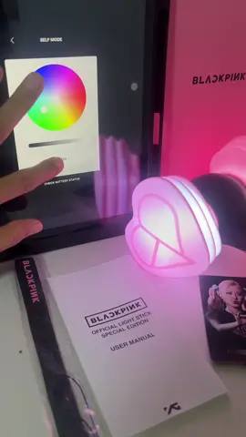 Lightstick Special Edition Blackpink 🖤💖 @blackpinkofficial #fyp #rose #jennie #jisoo #lisa 