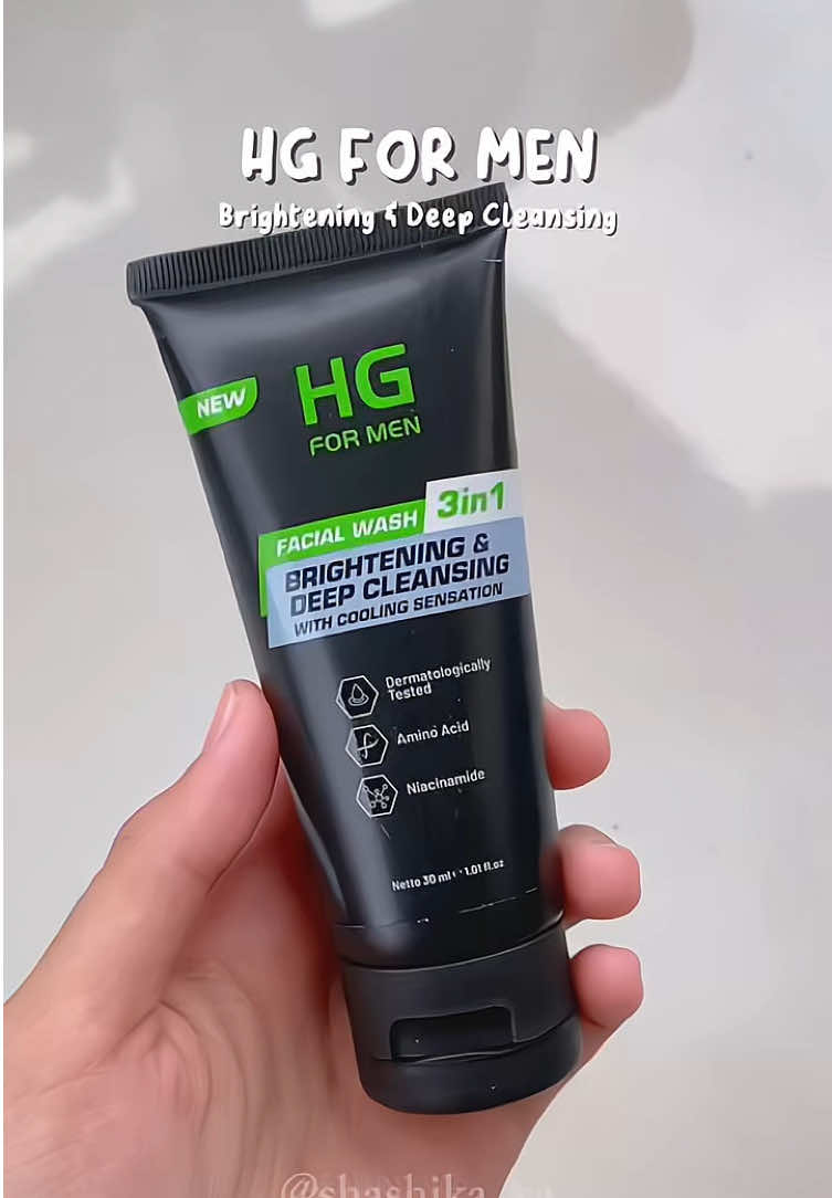Facial wash pria,yg cocok untuk semua jenis kulit🤩✨ @HG For Men  Checkout di keranjang‼️ Dapatkan harga spesialnya🔥 #StayFresh #StayClean #GentleFace #GentleMensChoice #AffiliateHGForMen #MyChoiceOfConfidence #KeyOfSuccess #HGForMen #FacialWash 