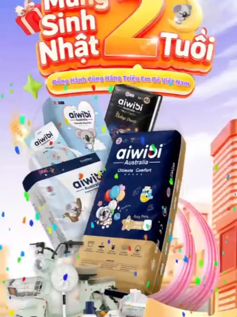 CÙNG AIWIBI TẬN HƯỞNG NHỮNG ĐIỀU TUYỆT VỜI VÀO NGÀY SINH NHẬT CỦA AIWIBI#aiwibivietnam