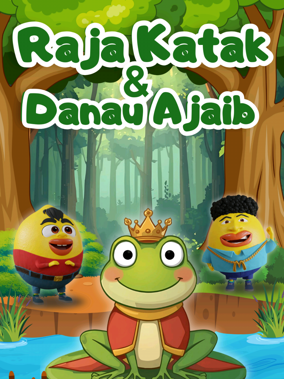 Di dalam hutan lebat, ada sebuah danau yang penuh rahasia. Raja Katak menjaga danau itu dengan bijaksana: ia memberi hadiah bagi hati yang tulus, tapi juga mengingatkan mereka yang serakah. Yuk, dengarkan kisah seru ini sebelum tidur. Cocok untuk menemani si kecil berimajinasi dan belajar arti ketulusan serta menjaga alam. #dtopengkingdomfoundation #minilemonstudio #bedtime #bedtimestory #3danimation 