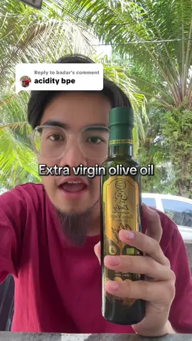 Replying to @badar #minyakzaitun #extravirginoil 