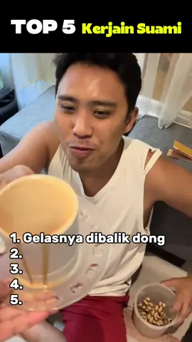 Top 5 Kerjain Suami #suamiistri #random #core #lucu #jail #top5 #reaction #fyppppppppppppppppppppppp 