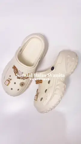 Sandal baim wanita cocok buat daily😍 #sandalbaim #sandalcrocs#crocs #sandaldaily #sandalmurah 