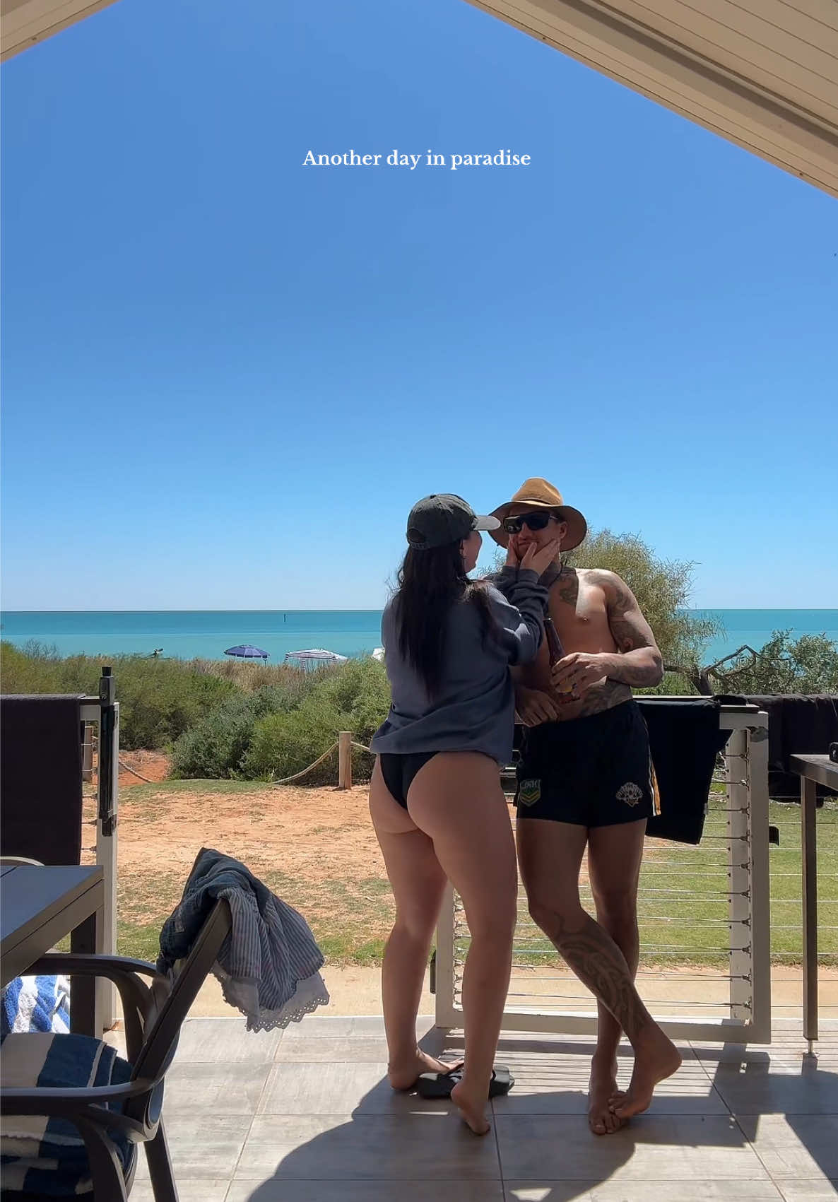 Just another day in paradise #westernaustralia #australia #roadtrip #couplestiktok #dancetok 