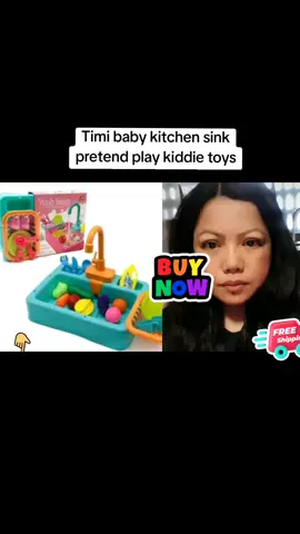 Timi baby kitchen sink pretend play kiddie toys #kitchensinkpretendtoy  #kidstoys #kidsgift #creatorsearchinsights #toysforkids 