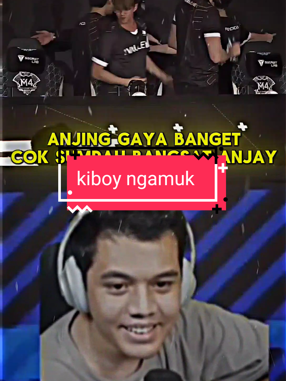 its onic time | moment kiboy ngamuk di taunting mobazene🔥🥶#MLBBNEXT2025 #NEXTJagoanMabar #onicesport #m4 #thevalley 