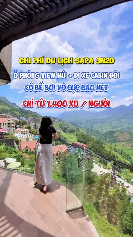Combo Sapa 3N2D ở khách sạn view tàu mường hoa xinh đẹp chỉ từ 1 củ khoai 🥰💕 #dulich #sapa #reviewdulich #combosapa #sapacungem 