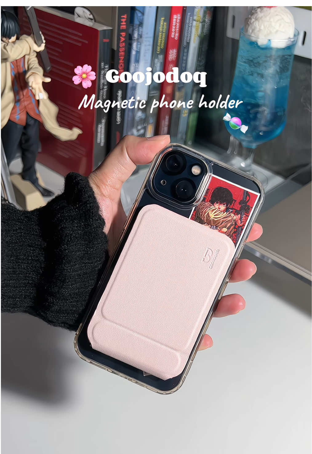 Goojodoq ขาตั้งโทรศัพท์แม่เหล็กที่สีคิ้วท์มากกกก แถมแน่นสุดๆๆ 🌸✨#goojodoq #ขาตั้งโทรศัพท์ #phoneholder #fyp #ฟีดดดシ 