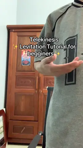 Levitation Tutorial ! #telekinesis #levitation #fyp #foryoupage #viral 
