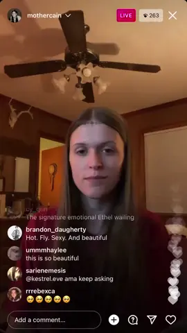 American Teenager Demos Livestream - April 20, 2022. For any old fans who remember this livestream and where she had rituals of playing the demos and showing how they grew pls say hi in chat!! :D #ethelcain #americanteenager #preachersdaughter #willoughbytucker #fyp 