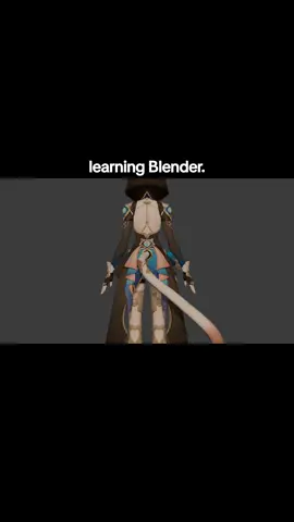 studying blender rn. #blender #blender3d #cipher #cipherhonkaistarrail #HonkaiStarRail     