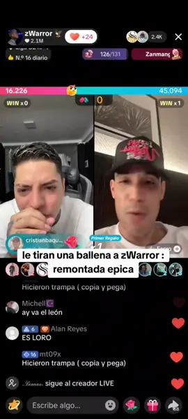 remontada epica  #zwarriors❤🔥 #zwarror #colombia 