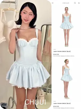 weekly outfits✨#chuui #datelook #outfitinspo #outfit #vietnamdress #jubin  🔍“JUBIN” 🌍chuuicollection.com ✈️worldwide shipping