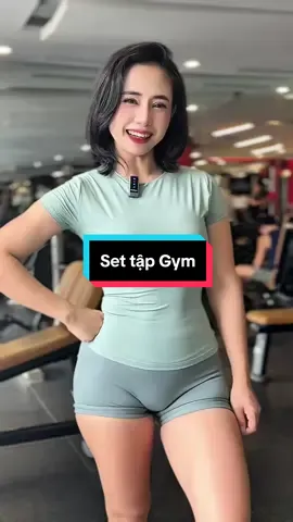 Set tập gym đồng bộ – năng động và thời thượng 💕✨ #vothao #dotapgymnu #settapgym #aotapgym #quantapgym