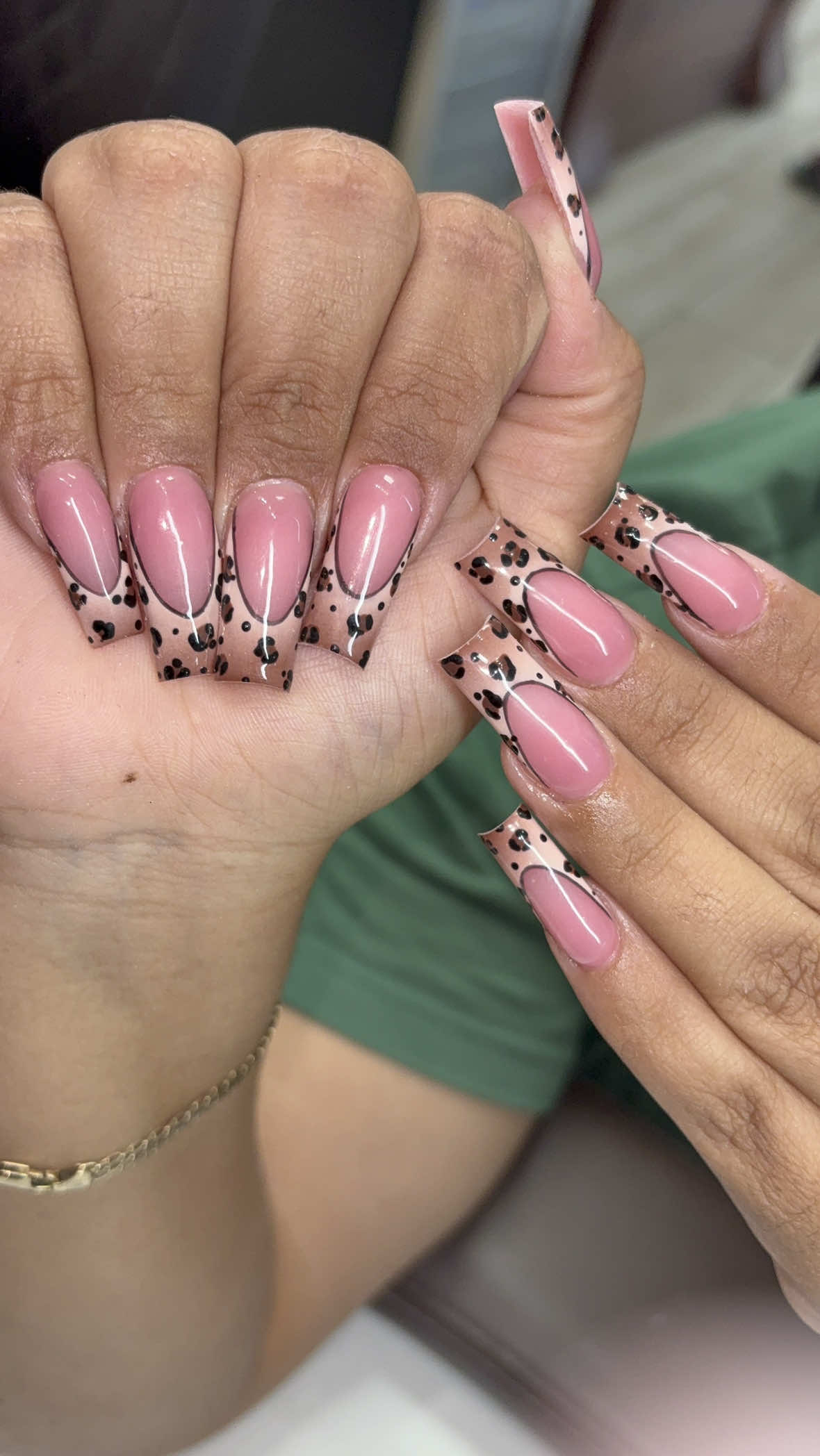🐆🤎 #nails #lovefornails❤️ #acrylicnails #nailsoftiktok 