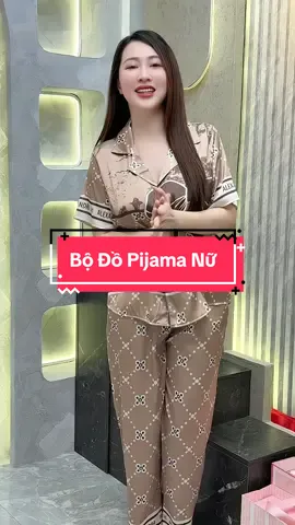 Bộ Đồ Pijama Nữ #cohuyentaphoa #xuhuong 