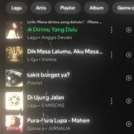 dirimu yang dulu #lyrics#music#spotify#viral#trending