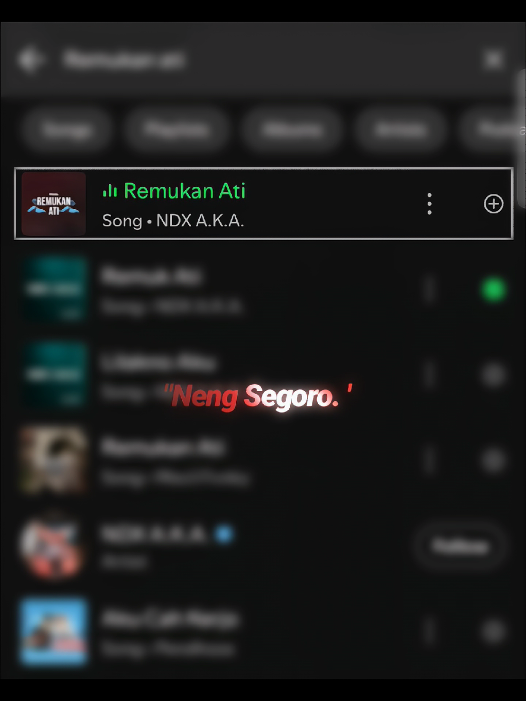 Bagian 34 | Remukan Ati | Jepang Opo Kambojo? Ngendi wae pokok ora eroh cae nyandeng Wong lio. #fyp #lyrics #remukanati #ndxaka #spotify 