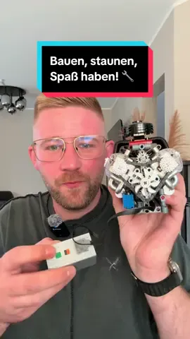 Bauen, staunen, Spaß haben! 🔧 Der LSX 454 V8 Motor von @Mould King Store ist ein genialer Bausatz für Groß & Klein. Perfekt für Technik-Fans, Sammler und alle, die Motoren lieben. 🚗🔥 #tiktokshop #dealsfürdich #weekendsale #bausatz #technikliebe