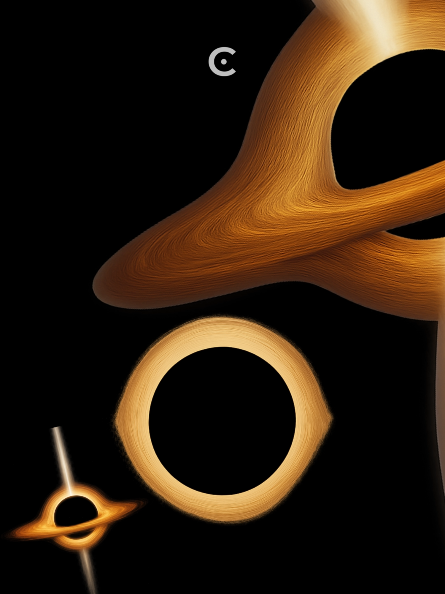 Rogue black hole found speeding through distant galaxy. #Cosmoknowledge #Space #Science  #education #blackhole #galaxy