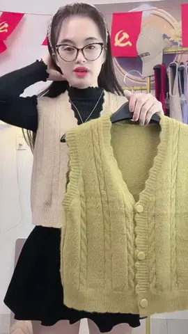 Áo Gile Nữ Ulzzang Hàn Quốc, Áo Ghile nữ phối viền tiểu thư Freesize Cổ Chữ V Phong Cách#aolen #aolengile #aolenhanquoc #aoghile #thinhhanhtiktok 