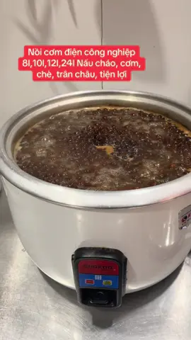 Nồi cơm điện công nghiệp to nấu cơm ngon, cháo dẻo. #hươnggiang2018 #xuhuong #noicomcongnghiep #hangchinhhang #gugkdd 