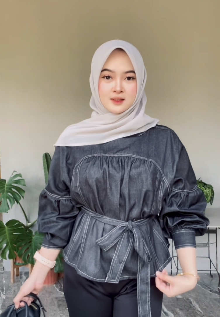 #outfitideas #ootdhijab #kemejawanita 