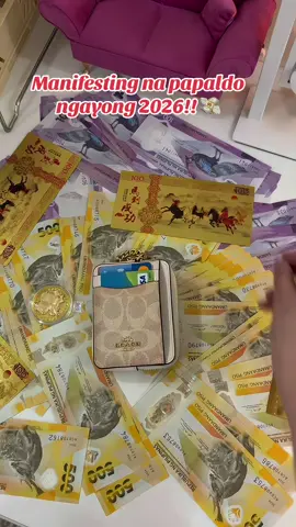 Walang masama kung maniniwala 💸 #goldenmoneyfoil #yearofthehorse #moneycatcherring #pampaswerte #goldfoil 