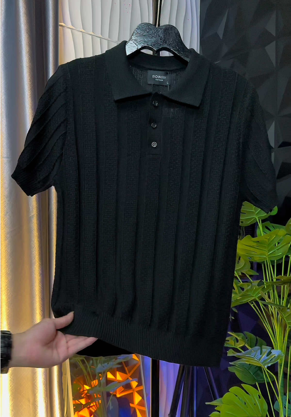 Áo Polo nam ROWAY dệt len Prem#xuhuong #aopolo #aopolonam #aopolonamdep 