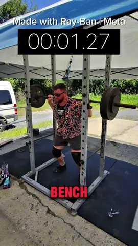 how you ever seen someone move weight this fast? @raybanmeta #raybanmetapartner #RBMCP 