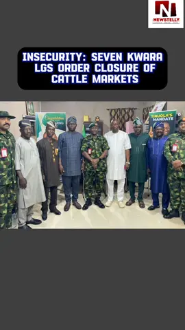 Insecurity: Seven Kwara LGs Order Closure of Cattle Markets 🚨 Security concerns hit Kwara State as seven local government areas shut down cattle markets to curb rising threats. Authorities say the move is a tough but necessary step to protect lives and property. #Kwara #SecurityAlert #CattleMarkets #News 