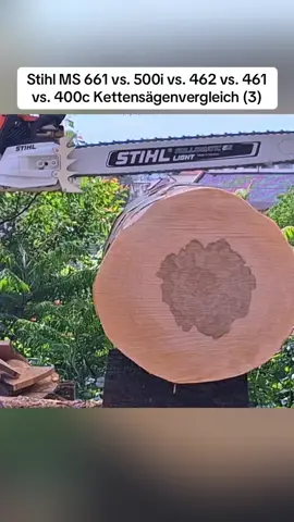 Stihl MS 661 vs. 500i vs. 462 vs. 461 vs. 400c Kettensägenvergleich (3)