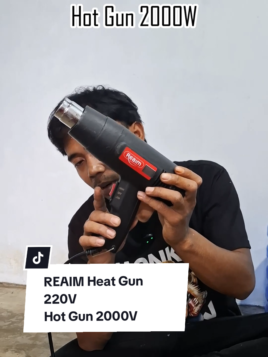 REAIM Heat Gun 220V alat yang wajib punya 1 d rumah #hotgunmurah #hotgun #reaim #heatgun 