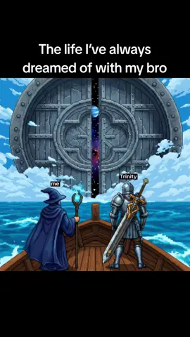 Imagine a world like that with your best bro... #darkfantasygame #nostalgia #pixelart #lightfantasy #bro 