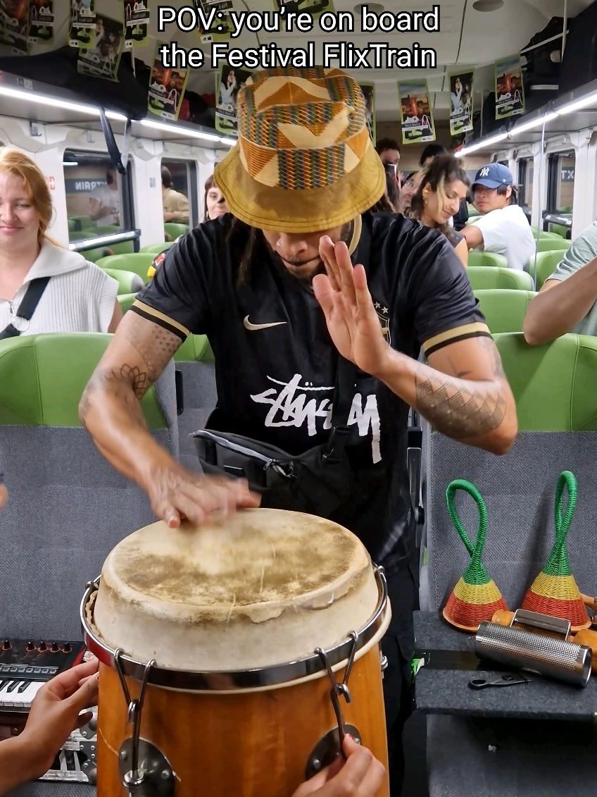 1 train, 8 concerts 🎸 On September 16, the Festival FlixTrain made its comeback for its second edition, taking music lovers straight from Berlin to Hamburg with live acts and festival vibes on board. Kudos to everyone who joined us on this musical journey. 🎹🎶 #flixtrain #reeperbahnfestival #festivalflixtrain #concerttrain #flixbus #livemusic  --- In partnership with @reeperbahn_festival and @buerodoering Performances include: Annie-Claude Deschênes, Dream Nails, KLER, Kieper, Gallus, K’Boko, BRYKUJETS & Lilly Liebig