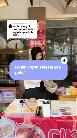 Membalas @02.09 doain outlet barunya cepet selesai yaaa gais🫶🏻 Dan untuk sementara kita buka di outlet sawojajar ajaa jangan lupa mampir yaaa💓 #cikumysultanmango #cimolmalang #cirengkuahpedes #suhatmalang #placetogomalang 