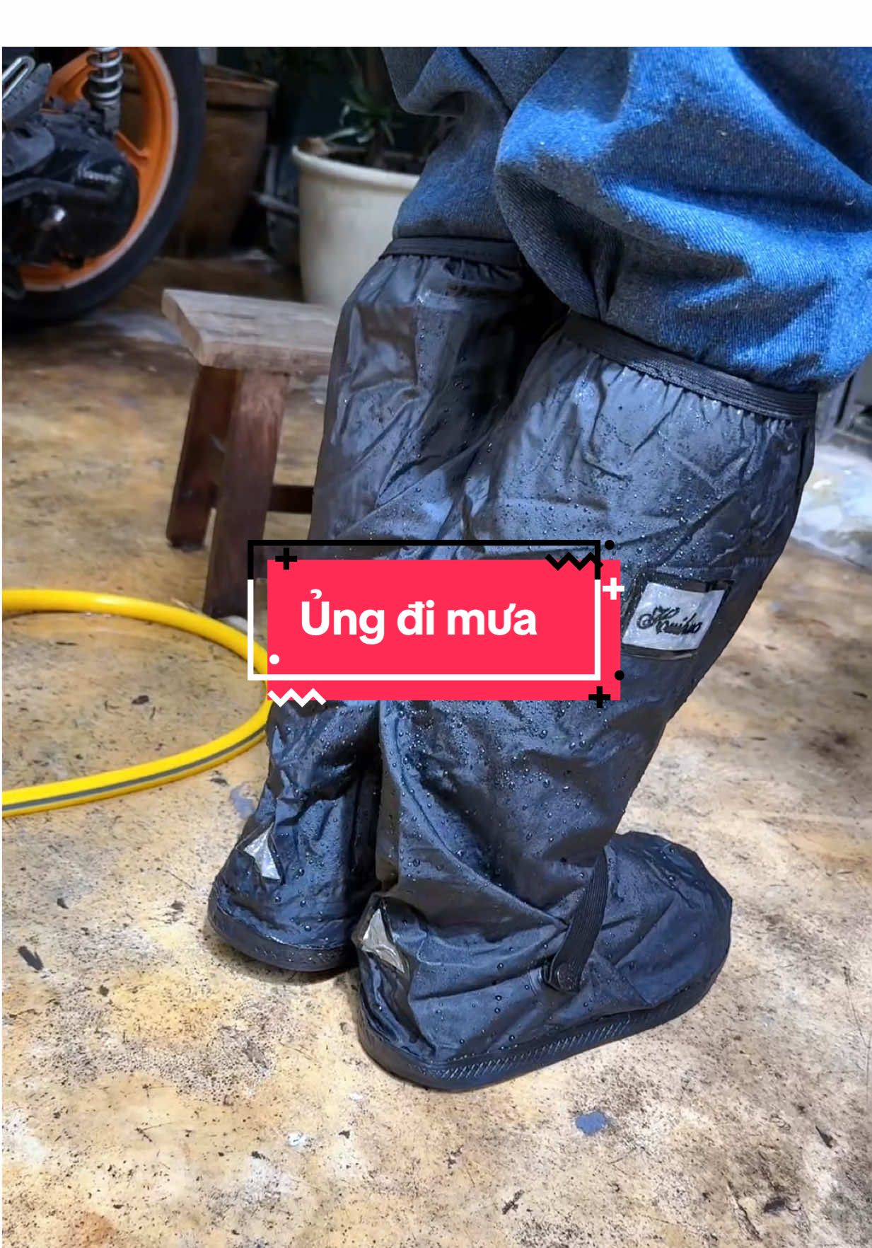 Ủng đi mưa, đi làm đồng tiện lợi #giaydimua #ungdimua #ungdimuabaovegiay #xuhuong #nhungluala 