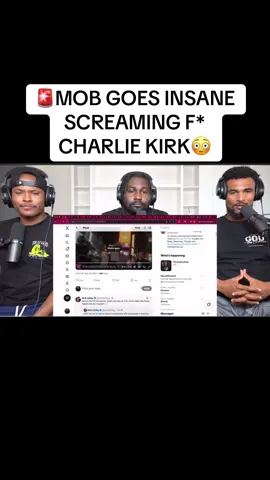 🚨MOB GOES INSANE SCREAMING F* CHARLIE KIRK😳 #cartierfamily #reaction #cnnnews 