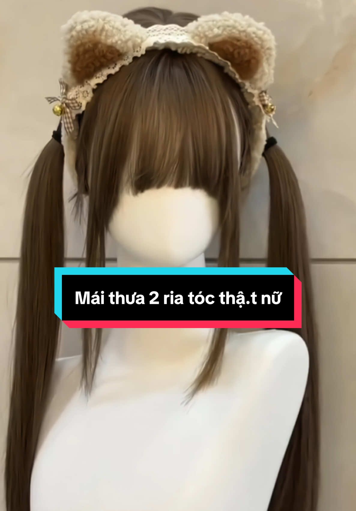 Tóc giả Mái thưa 2 ria tóc thậ.t nữ#tocgia #tocgiacaocap #tocgia_trung #phukientoc #phukientocxinh #fyp #trend #xuhuongtiktokk 