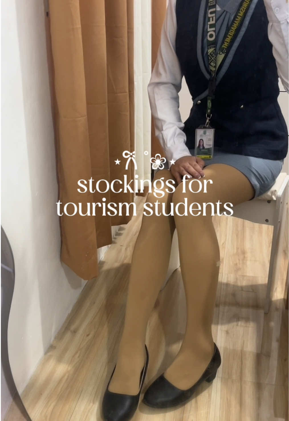 no run stockings for tourism girlies! 🤍✨ #orostockings #stockings #stockingsforstudents 