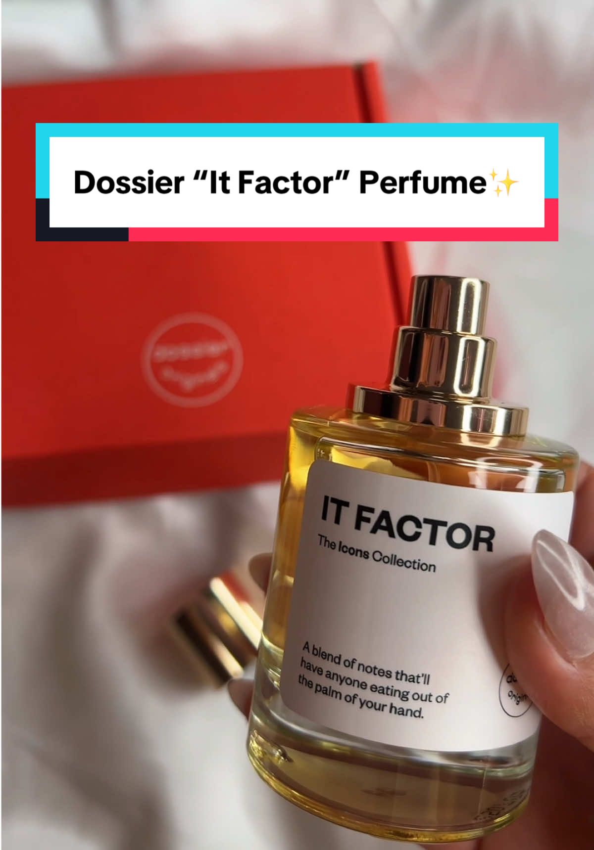 Sensual, Captivating, addictive, and utterly intoxicating -Right on the Nail! 👏🥰 ✨Top: The first notes you smell - Ginger, Cardamom ✨Middle: The heart of the perfume - Violet, Incense, Silky Musk ✨Base: The notes that linger all day - Brown Sugar, Sandalwood, Vanilla Extract, Tonka Bean  #dossier #itfactor #dossieroriginals #perfumetiktok #dossierperfumes 