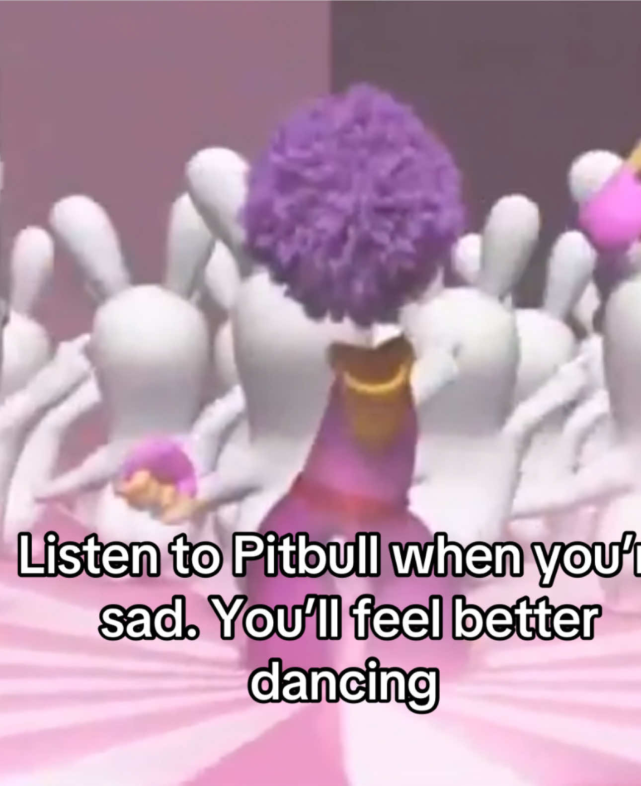 Dancing like the Rabbids brings joy #fyp #fypシ #rabbids #pitbull 