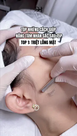 Nâng tầm nhan sắc sau 15p chỉ nhờ vào triệt lông mặt 🥰🥰 #trietlong #trietlongmat #spagovap #fy #xh 