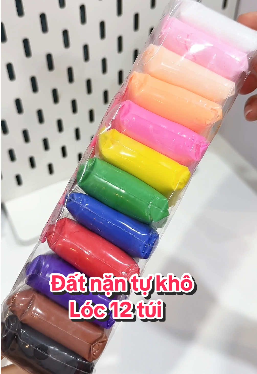 Đất nặn tự khô lóc 12 màu giá rẻ #datnan #datnantukho #datsettukho #datset #datsetsieunhe  @minhhouse90  @minhhouse90  @minhhouse90 