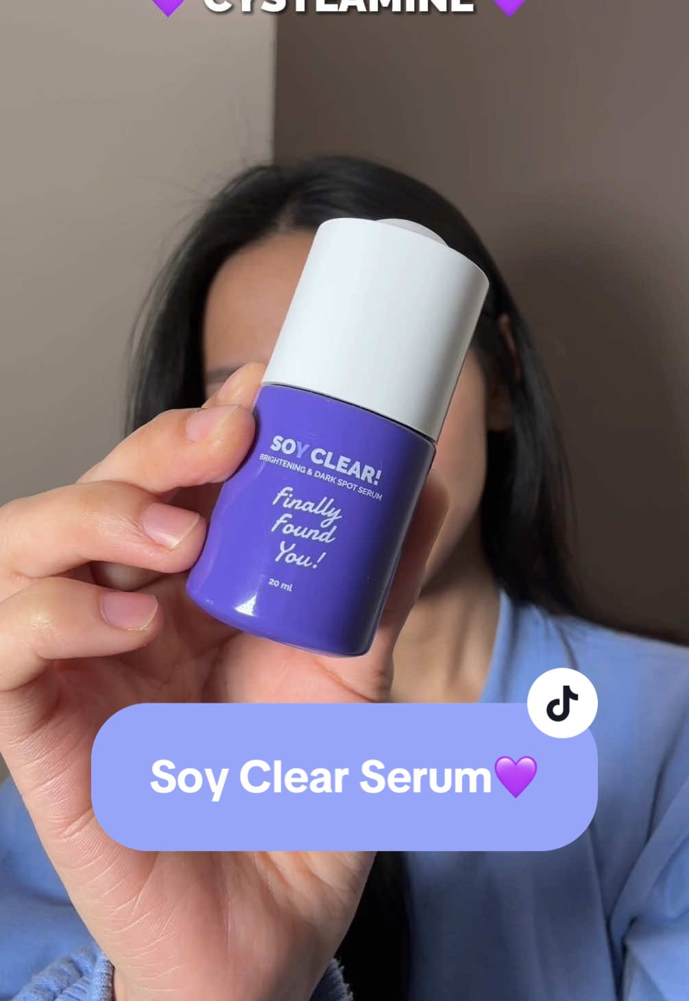 Dark spot mulai memudar karena ketemu sama serum ini💜🥰 #FinallyFoundYou #FinallySimple 
