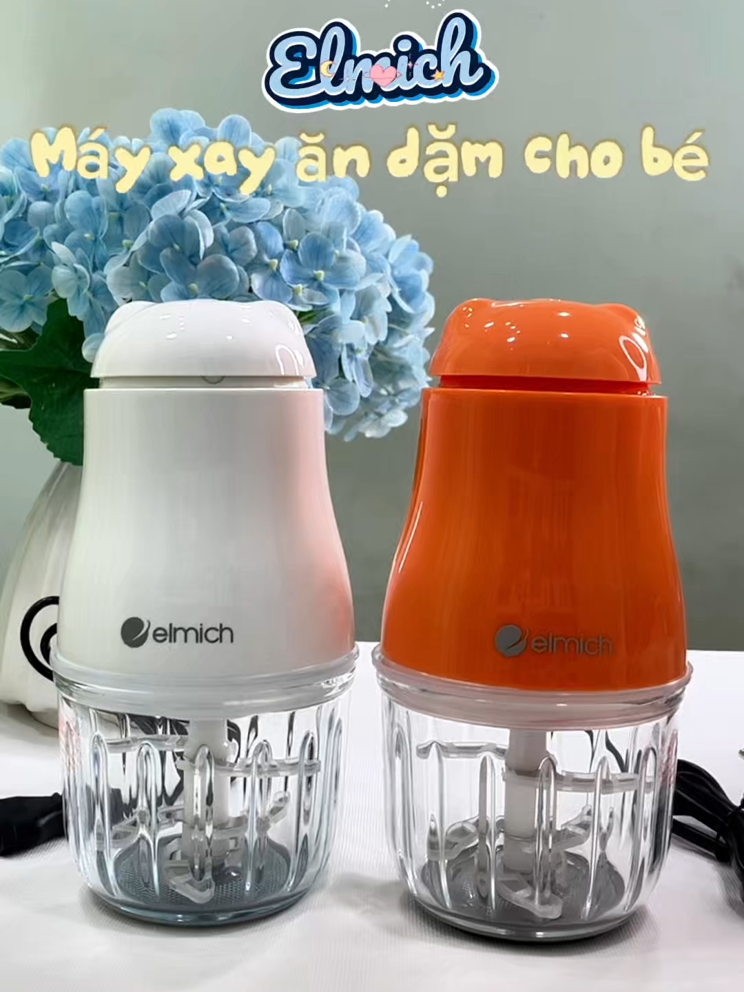 Máy xay thức ăn dặm cho bé #joymall #joymallelmich #joymallelmichchinhhang #elmich #hangchinhhang #mienphivanchuyen #chotdontiktok #muataitiktok #tiktokmademebuyit #tiktokshopvn #tiktokhome #tiktoktech #mayxaythucpham