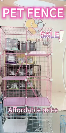 Keep your furry friend safe and sound! Secure pet playpens for peace of mind.#cat#lovecat#dog#lovedog#pet