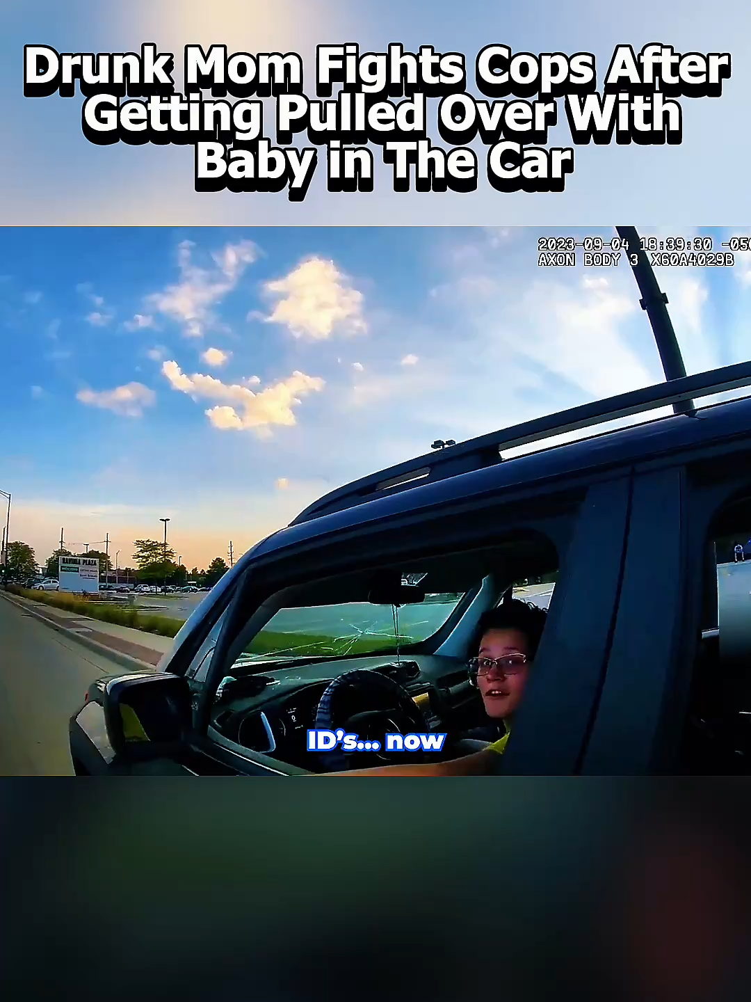 Drunk Mom Fights Cops After Getting Pulled Over With Baby in The Car#cops #police #copsusa🚔🇺🇸 #bodycam