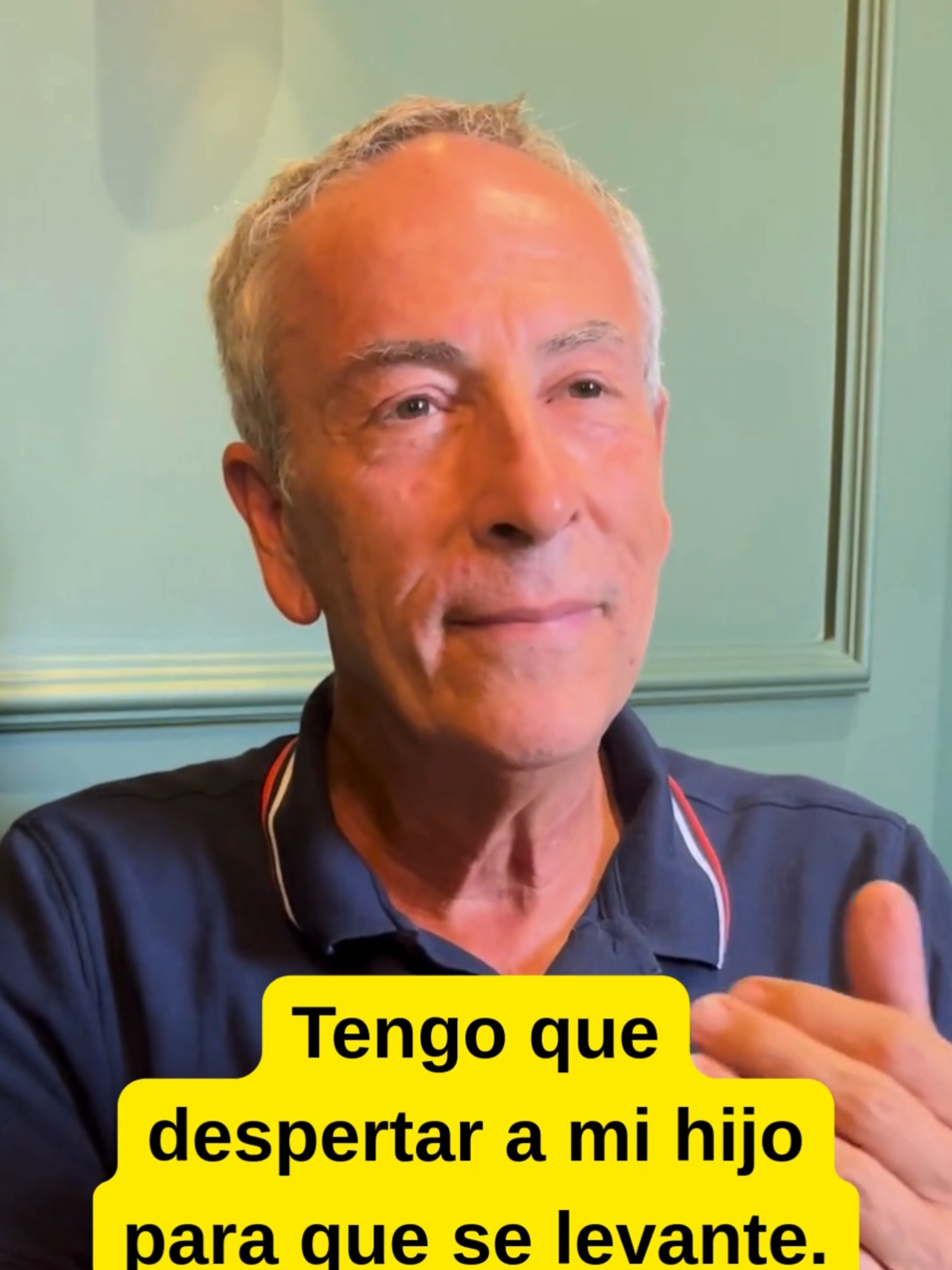 Levanto a mi hijo por las mañanas. Piensa bien lo que estas haciendo y en sus #consecuencias #soyflorencioramos #autoestima #autocontrol #reforzar #futuro #educacion  Analiza por favor...